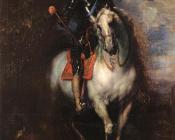 安东尼凡戴克 - Equestrian Portrait of Charles I, King of England